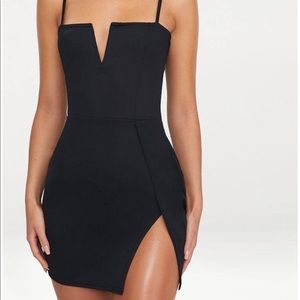 PrettyLittleThing Black Dress